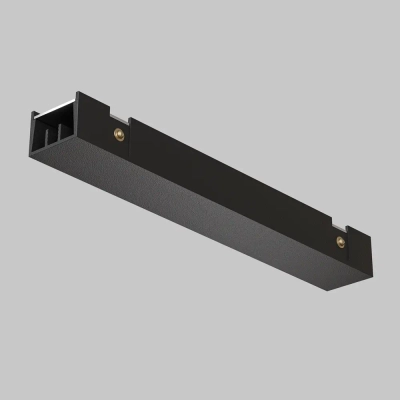 Коннектор питания прямой Basity, черный, TRA172IPC-1B. TM Maytoni