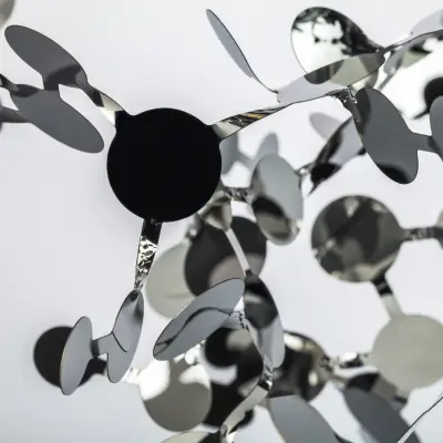 L5PL721134 Подвес пятерной линейный EXTRA 5x3x5W(led) G9  (721134 - 5 + 572164 -1) ХРОМ Lightstar