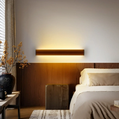 810538 Бра FIUME LED 30W 2850LM Dark wood 3000K Lightstar