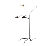SL305.405.03 Торшер ST-Luce Черный/Черный, Белый E27 3*60W