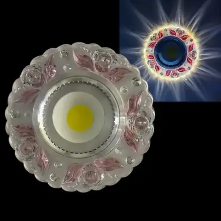 42236-9.0-001PL MR16+LED3W CL/PK светильник точечный Reluce, GU5.3х1