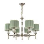 SL1121.103.06 Люстра подвесная ST-Luce Никель/Оливковый E14 6*40W