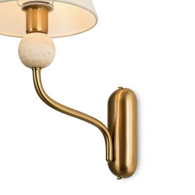 Настенный светильник (бра) Aurelia FR2058WL-01BS, E14х1. TM Maytoni