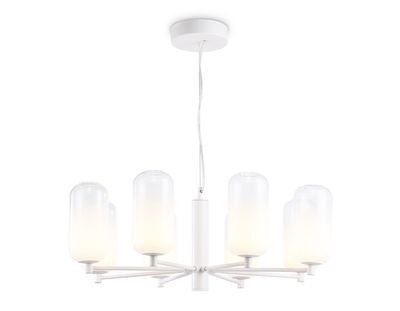 Светильник светодиодный подвесной LH11109/8 WH/FR белый/белый матовый 28W 3000K D720*280