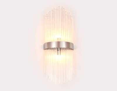 Настенный светильник с хрусталем TR5371/2 CH/CL хром/прозрачный G9/2 max 40W 500*200*100
