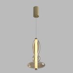 Светильник подвесной Crystal Lux QUASAR SP10W LED AMBER 3790/210