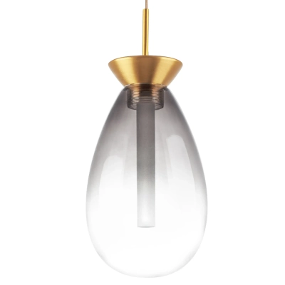 805118 Люстра COLORE LED 1х4W 220LM ЗОЛОТО/ДЫМЧАТЫЙ 3000K Lightstar