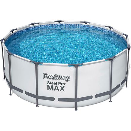 Бассейн каркасный круглый 366*122 см, 10250 л, Steel Pro Max 56420 (набор) Bestway
