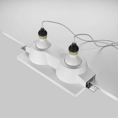 Встраиваемый светильник Gyps Modern GU10х2, DL002-DW-02-W. TM Maytoni