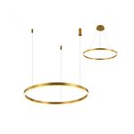 08212,36A(3000K) Подвес Тор латунь d40 h150 Led 24W (3000K) 2 типа крепления