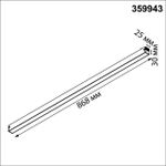 359943 PORT NT25 210 черный Трековый св-к диммир. со сменой цв.температуры, пульт ДУ/Tuya Smart Life IP20 LED 30W 3000-6000K 90-240V VECTOR