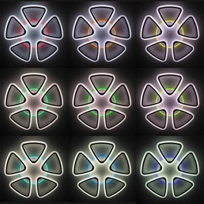 Citilux Мальта Смарт CL234A250E RGB Умная люстра Белая