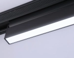 Светильник светодиодный трековый для шинопровода Magnetic GL4062 BK черный IP20 12W 4200K 48V 223*22*105