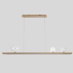 Светильник подвесной Crystal Lux AHORA SP1 L1200 BRASS 0053/204