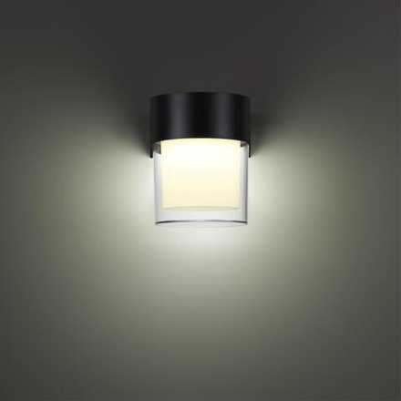 359297 STREET NT24 000 черный Светильник ландшафтный настенный IP65 LED 5W 4000K 175-265V OPAL