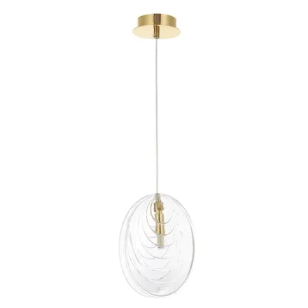 Светильник подвесной Crystal Lux MAR SP1 TRANSPARENTE 2350/201