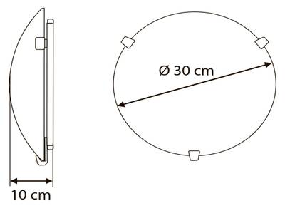 Потолочный светильник Arte Lamp SYMPHONY A3430AP-1CC, 1хE27