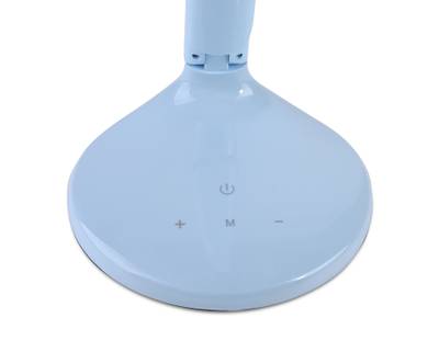 Настольная светодиодная лампа с ночником DE550 BL голубой LED 3000-6400K 8W