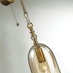 4892/1W NEO ODL_EX22 191 бронзовы/коньячный/стекло Бра с выкл. E14 1*40W BELL