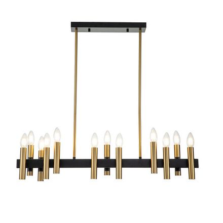 Светильник на штанге Indigo 13009/12PL Black, 12хE14