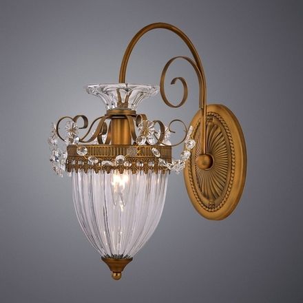 Бра Arte Lamp SCHELENBERG A4410AP-1SR, 1хE14