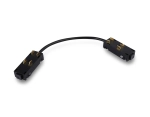 Коннектор питания гибкий для шинопровода Magnetic 220V GL1110 BK черный 250*28.5*18