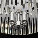 Citilux Джейн CL306141 Хрустальная подвесная люстра Хром