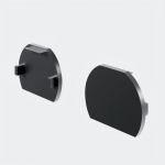 Заглушки для круглого низкопрофильного шинопровода Exility 2шт., TRAM034EC-R-41B. TM Maytoni