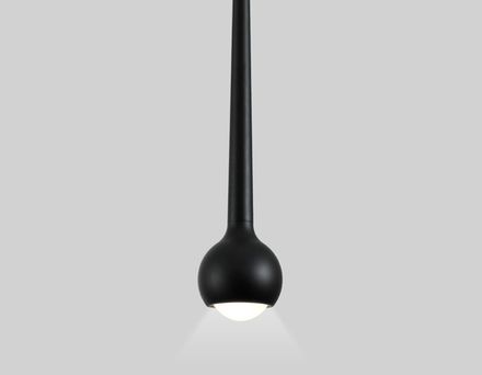 Светильник светодиодный трековый для шинопровода Magnetic Ultra Slim GV1644 BK черный IP20 9W 4200K 48V D75*1500
