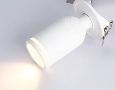 Накладной спот с выключателем TA127 BK черный GU10 max 12W D70*164*D55