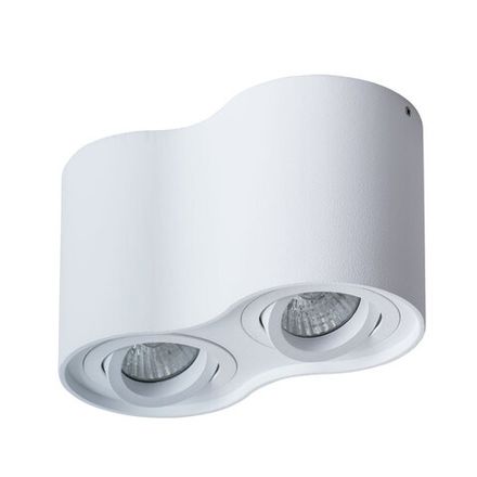 Точечный накладной светильник Arte Lamp FALCON A5645PL-2WH, 2хGU10