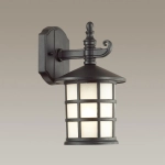 4042/1W NATURE ODL18 717 черный Уличный настенный светильник IP44 E27 60W 220V HOUSE