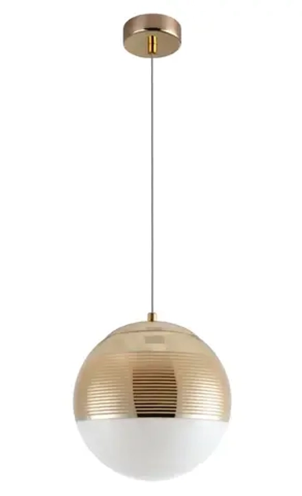 Светильник подвесной Crystal Lux OPTIMA SP1 GOLD D200 2691/201