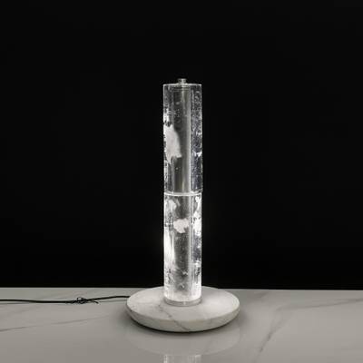 Настольная лампа Instante Chrome FL1178-2T, LED