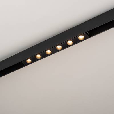 Светильник MAG-DOTS-25-L200-6W Warm3000 (BK, 30 deg, 24V) (Arlight, IP20 Металл, 5 лет)