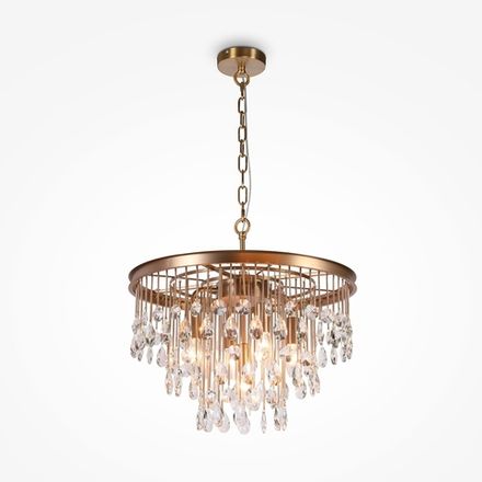 Подвесной светильник Linn E14x5, MOD091PL-05G. TM Maytoni