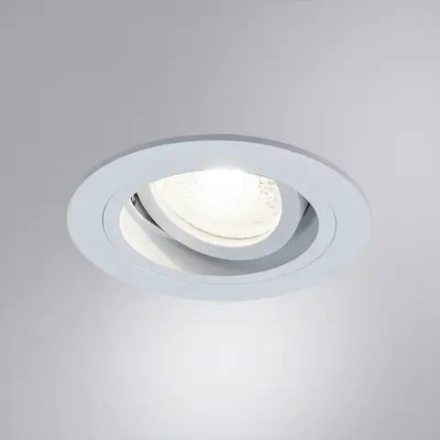 Точечный встраиваемый светильник ARTE LAMP TARF A2177PL-1WH, 1хGU10