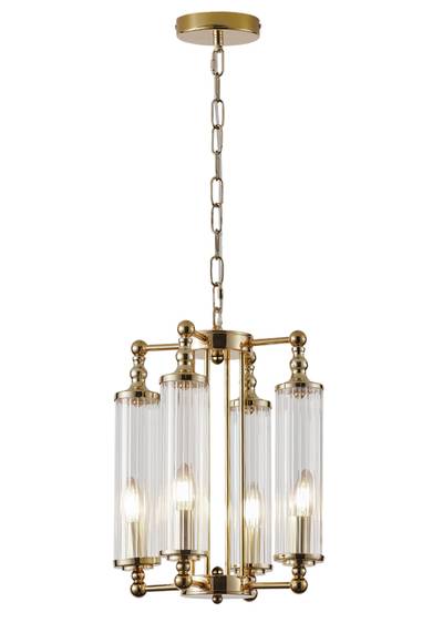 Люстра Crystal Lux TOMAS SP4 BRASS 3672/304