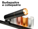 Коннектор декоративный для соединения корпуса светильника D60+D60mm A2062 PYG золото желтое полированное D60*H9mm Out1.5mm