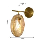 Бра Media 4485-1W, 1*E14*60W. ТМ F-Promo