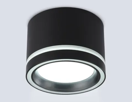 Светильник накладной TU5531 BK черный IP20 GX70 D120*87