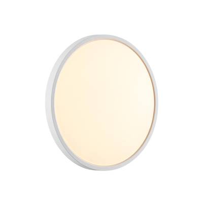 7659/24L MITRA LED SN 52 Светильник пластик/белый LED 24Вт 3000/4000K D300 IP40 ALFA WHITE