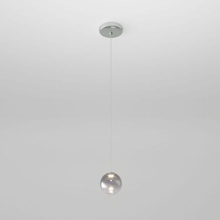 Подвесной светодиодный светильник со стеклянным плафоном 50234/1 LED дымчатый