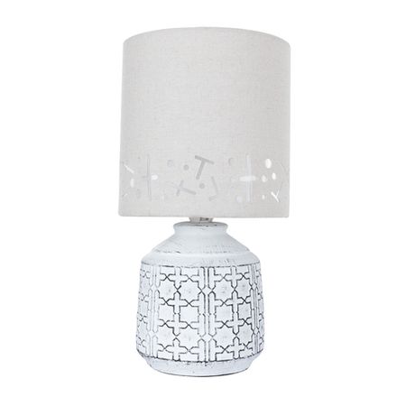 Декоративная настольная лампа Arte Lamp BUNDA A4007LT-1WH, 1хE14