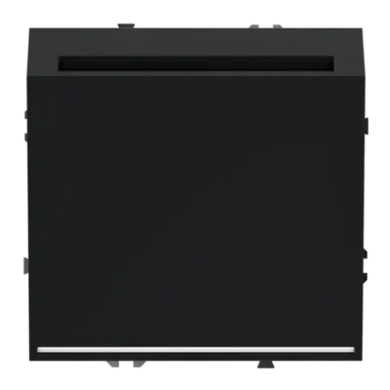 VLS010708 Выключатель встраиваемый VOLTUM S70 карточный 16А, (черный матовый). (ТМ Maytoni)