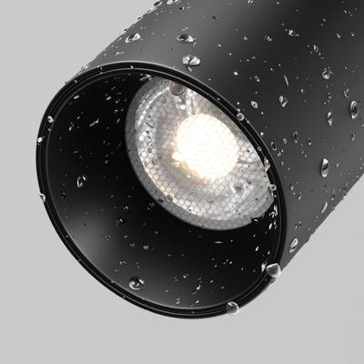 Уличный трековый светильник Focus Led Exility IP 4000К 15Вт 36° черный O-TR02-1-S-15WB4K. TM Maytoni