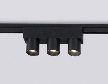 Светильник светодиодный трековый для шинопровода Magnetic Ultra Slim GV1504/3 BK черный IP20 6W 4200K 48V 24° 122*26*55