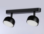 Светильник накладной TN71012/2 BK черный GX53/2 max 12W 260*80*90
