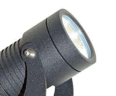 Грунтовый светильник Ласси серый d6  Led 8W (3000K) COB