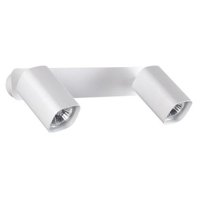 370554 OVER NT19 432 белый Накладной светильник IP20 GU10 2*50W 230V GUSTO
